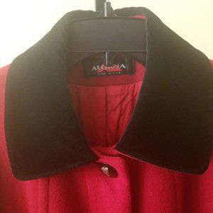 Red Wool Coat